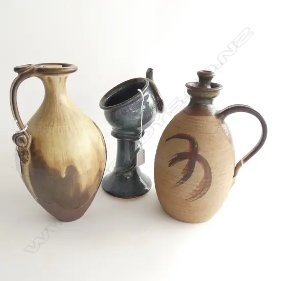 3 CERAMIC VESSELS H.360mm