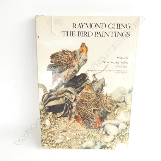 RAYMOND CHING 'THE BIRD PAINTINGS' BOOK H.490mm