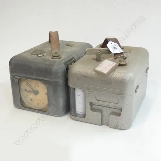 2 PIGEON RACING CLOCKS 