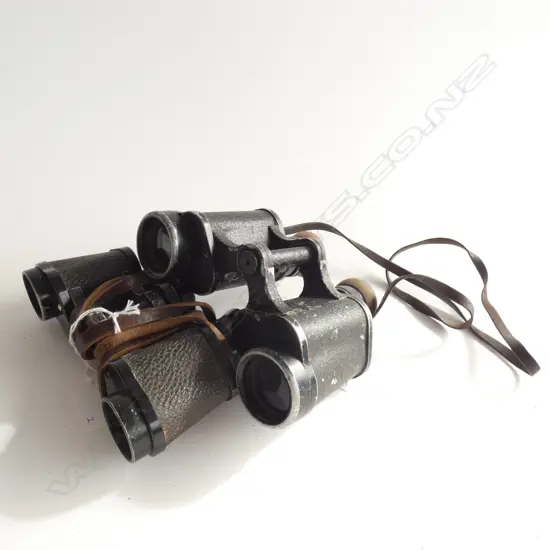 2 PRS GERMAN WWII FIELD BINOCULARS