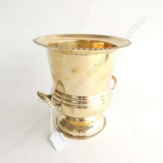 BRASS CHAMPAGNE BUCKET H.165mm