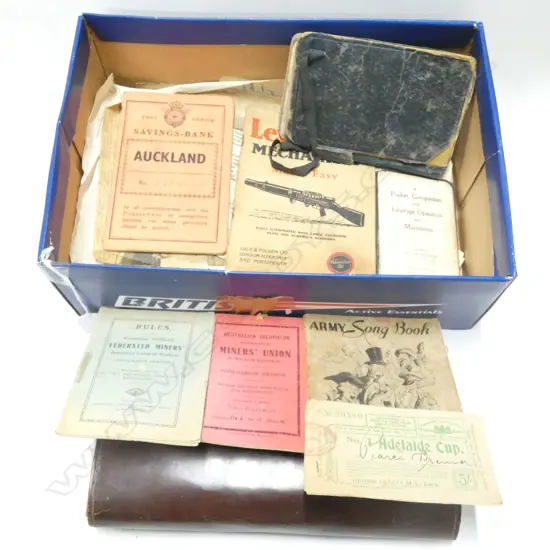 BOX EPHEMERA ETC.