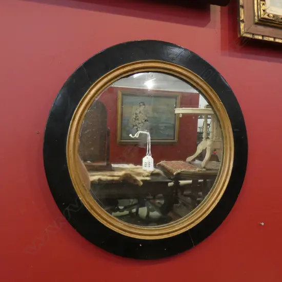 OLD CIRCULAR MIRROR 540mm dia