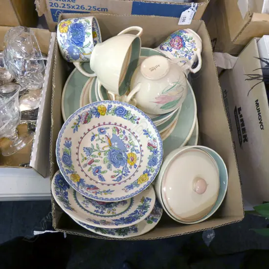 BOX LOT SUSIE COOPER / ASST. MASONS