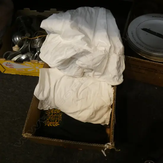 BOX LOT VINTAGE CLOTHES