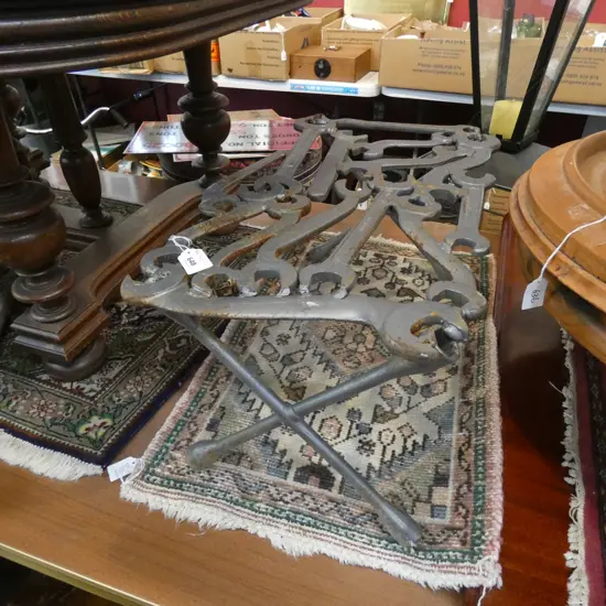 TABLE MADE FROM WELDED SPANNER TOOLS W.520mm