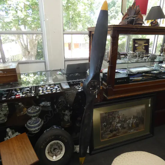 VINTAGE TIGER MOTH PROPELLAR BLADE W PROV.