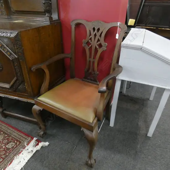 CHIPPENDALE STYLE CHAIR