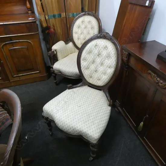 PR OF VICT GRANDMOTHER+ GRAND FATHER CHAIRS