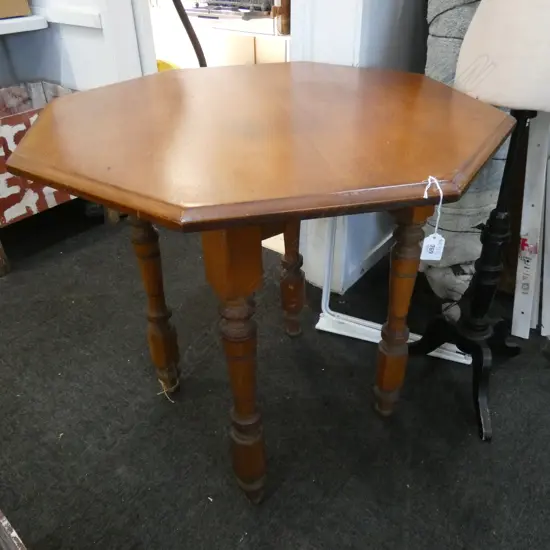 KAURI OCTAGONAL OCCAISIONAL TABLE 750mm dia