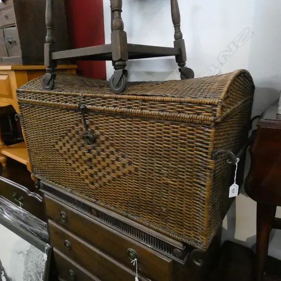 WOVEN CANE CHEST W.990mm