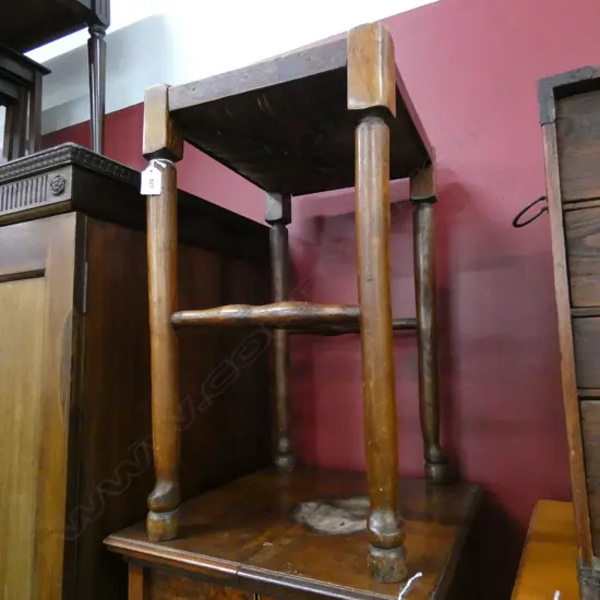 WOVEN CANE STOOL H.560mm