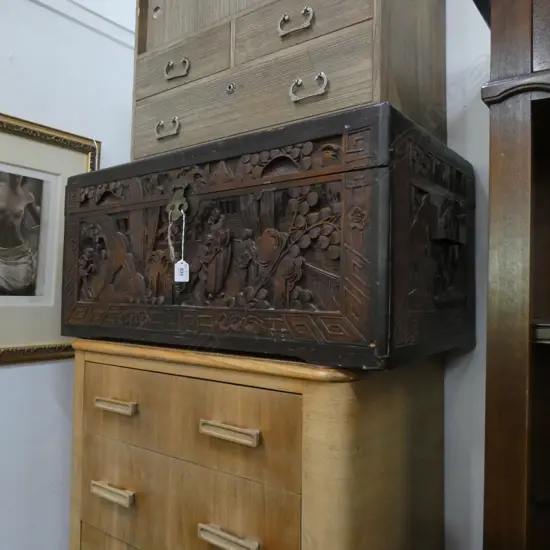 CAMPHOR CHEST ...
