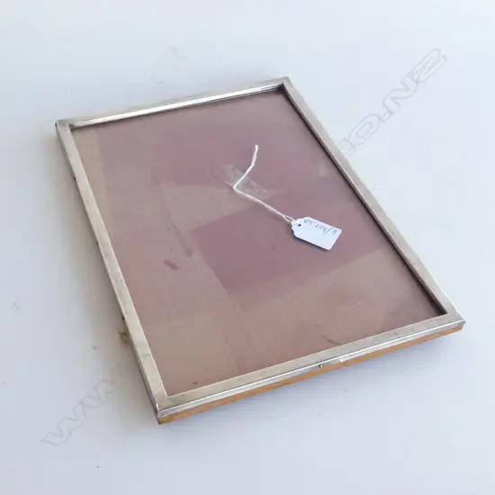 LARGE STG SILVER PHOTO FRAME 305 x 215mm overall