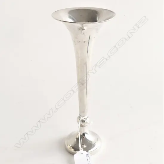 STG SILVER VASE, B'HAM 1920 H.200mm