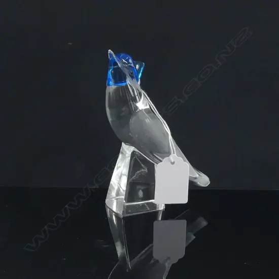 LALIQUE CRYSTAL BIRD H.115mm