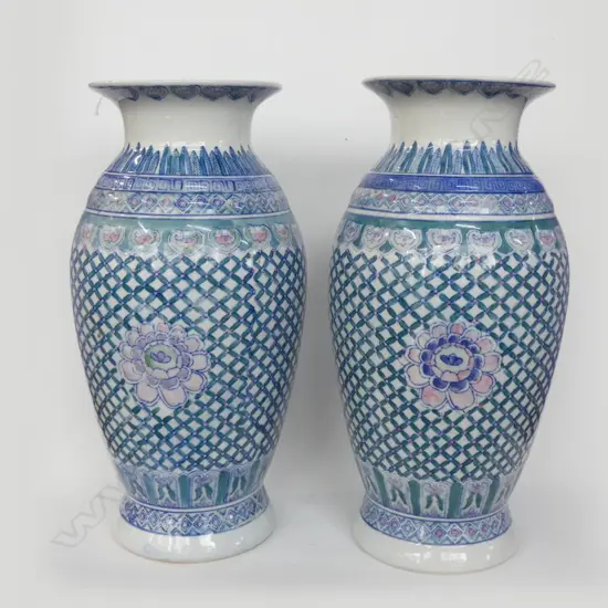 PR ORIENTAL VASES H 370mm