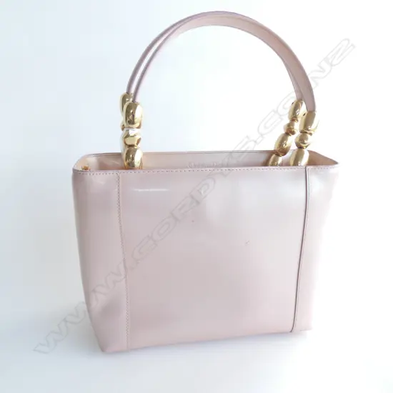 CHRISTIAN DIOR? PALE PINK HANDBAG W.280mm...
