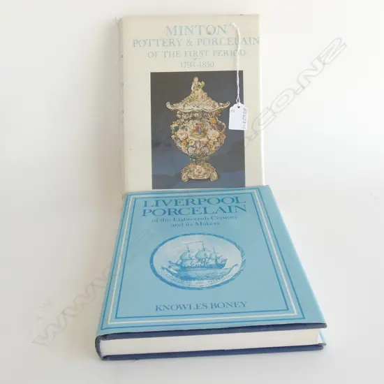 2 OLD ENGLISH CHINA REFERENCE BOOKS