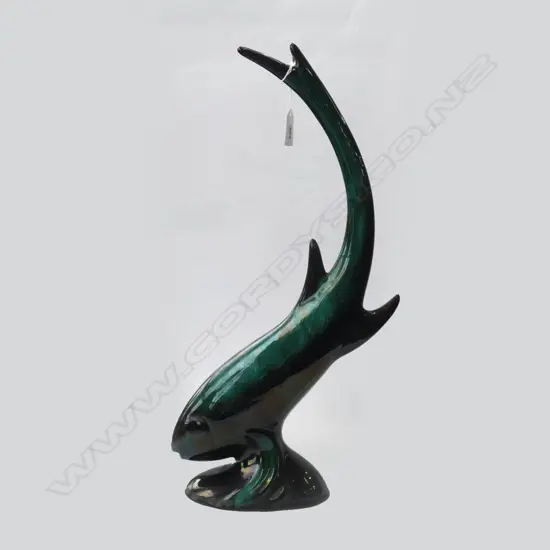 TALL BLUE MOUNTAIN FISH H 460mm.