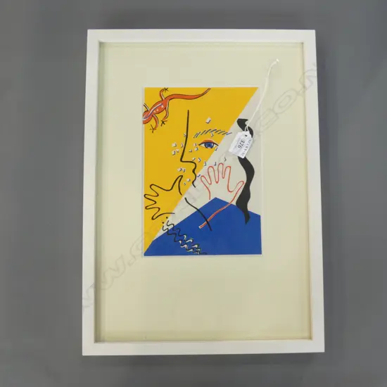 CATHY CARTER - UNTITLED - SCREENPRINT 1988 H.230 x W.165mm.