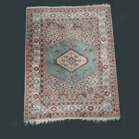HAND KNOTTED ALL WOOL RUG 1680 x 1320 mm.