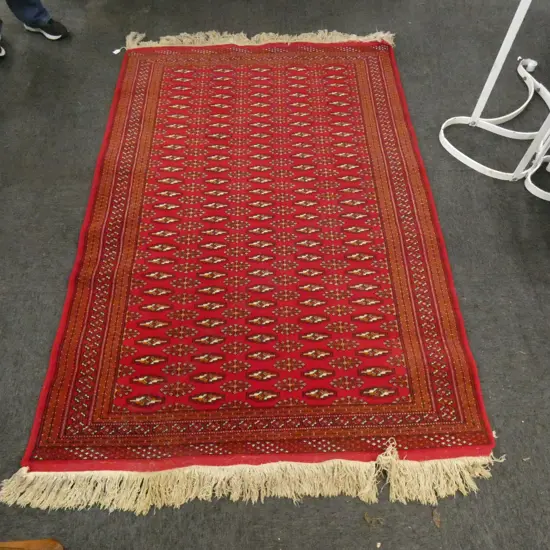 HAND KNOTTED ALL WOOL RUG 2000 x 1360 mm.