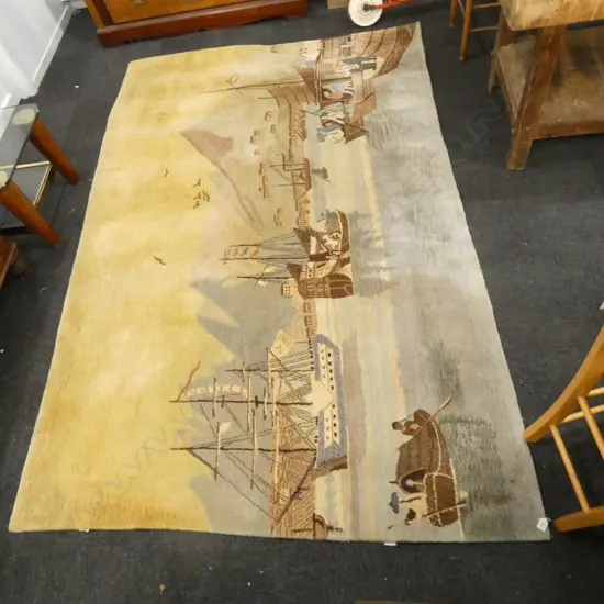 ORIENTAL WOOL PILE RUG 1820 x 2740mm