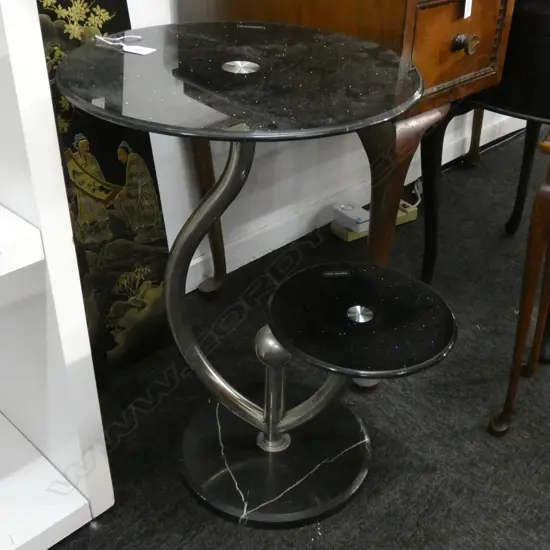 DECO STYLE SIDE TABLE H.600mm 400mm dia