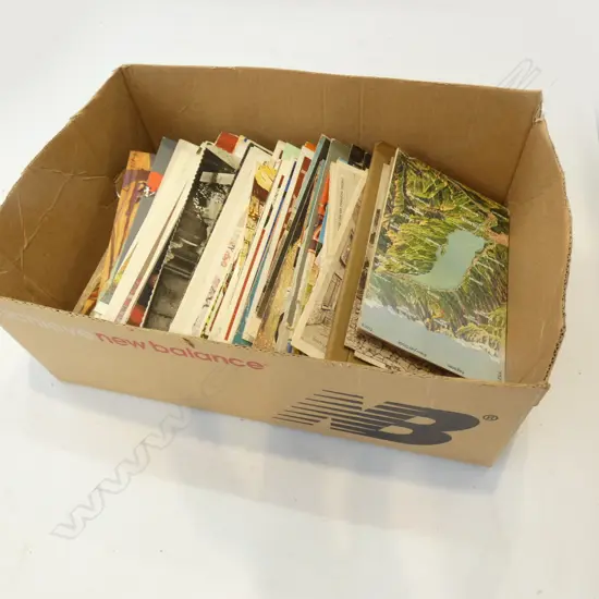 BOX OF ASST. POST CARDS