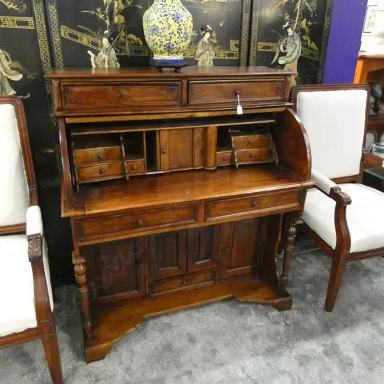 TEAK DESK 1050 x 530 x 1145mm