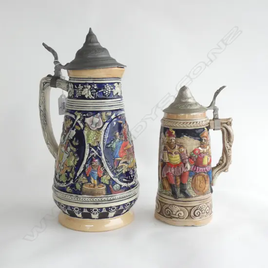 2 GERMAN STEINS