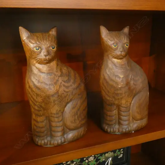 PR CAT BOOKENDS H.215mm