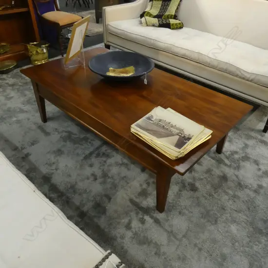 RIMU COFFEE TABLE w. DRAWER 1500 x 800 x 460mm