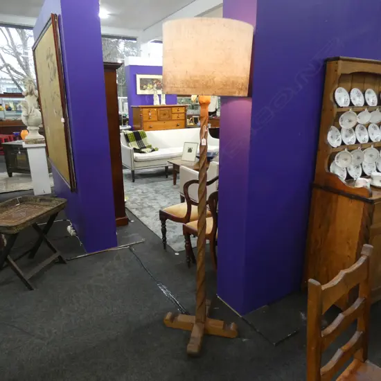 CHAPMAN TAYLOR ADZED RIMU STANDARD LAMP