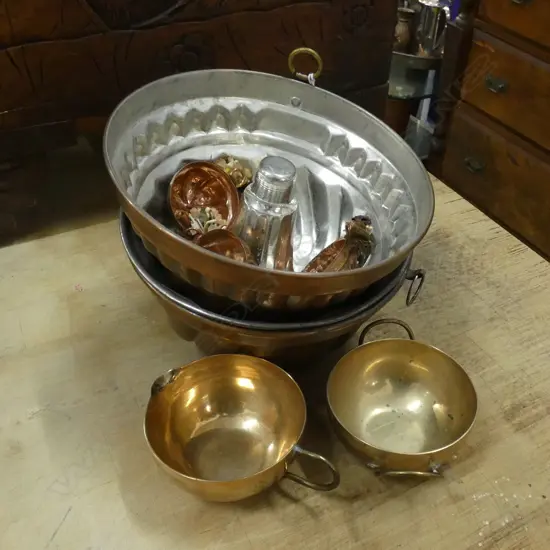 3 VINTAGE MOULDS & OTHERS