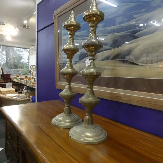 PR LARGE BRASS STANDS H.640mm