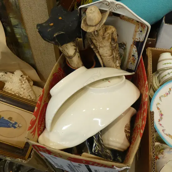 BOX LOT ASST. CERAMICS