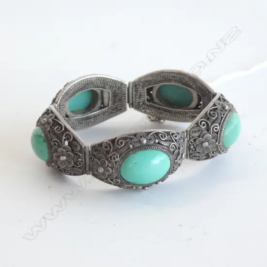 SILVER AND TURQUOISE? BRACELET