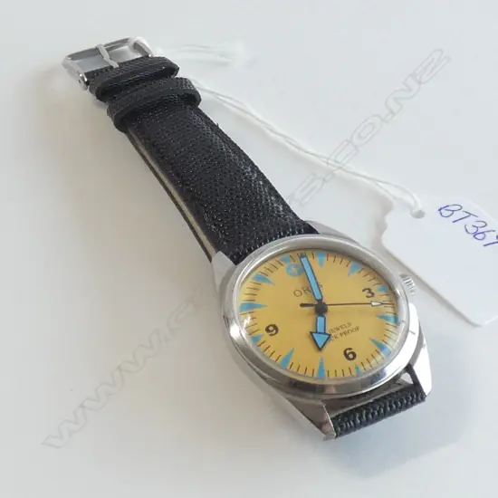 GENT'S ORIS WRISTWATCH 1980 MANUAL WIND WORKING (new old stock)