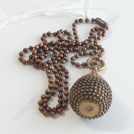 BRONZE PENDANT 1990 BY KIM BRICE