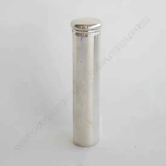 STG SILVER LIDDED CONTAINER BY ASPREY LTD LONDON 1926 H.165mm 102 GRAMS