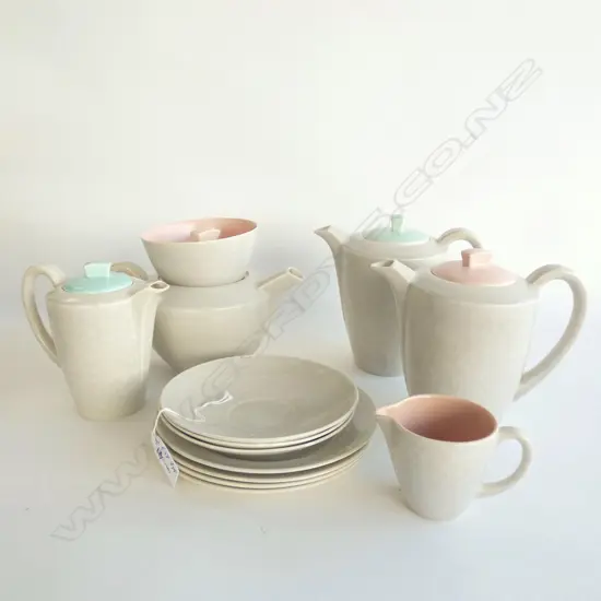 POOLE MIXED 3 SAUCERS AND 3 PLATES