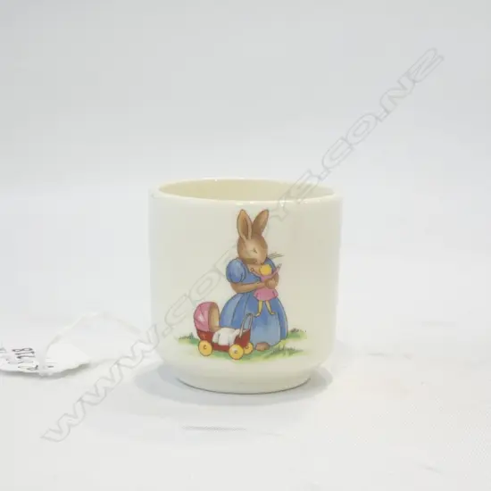A ROYAL DOULTON BUNNYKINS EGG CUP