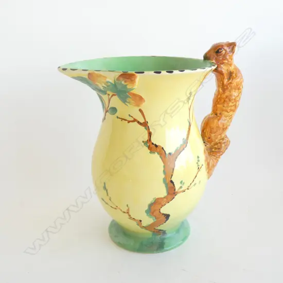 A BURLEIGH WARE JUG, H.200mm