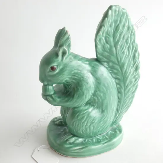A SYLVAC SQUIRREL GREEN. H.200mm