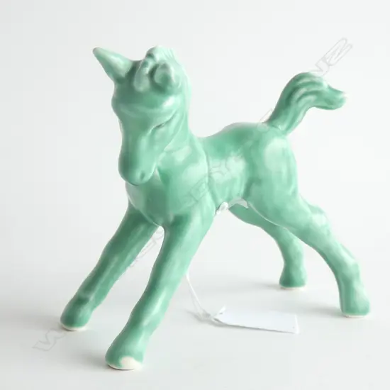A SYLVAC GREEN FOAL, No. 1334.