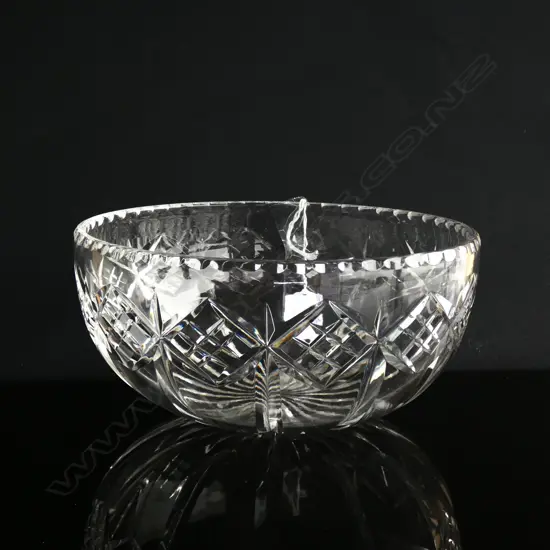 STUART CRYSTAL BOWL - DAI 208MM