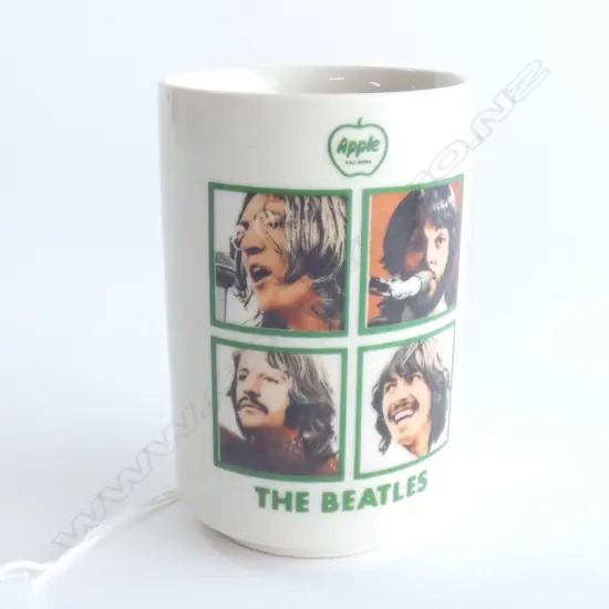 BEATLES COLLECTABLE APPLE STUDIO CERAMIC CUP