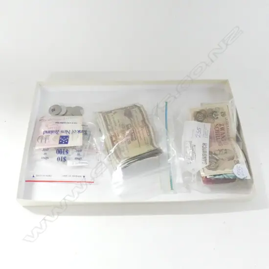 ASST. WORLD BANKNOTES HONGKONG SAMOA ETC